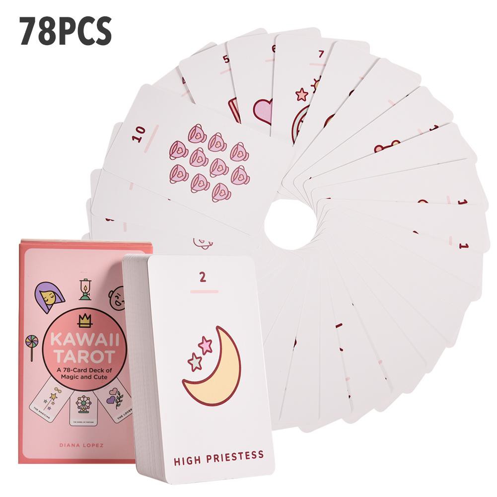 Bộ bài tarot 78 lá phong cách kawaii