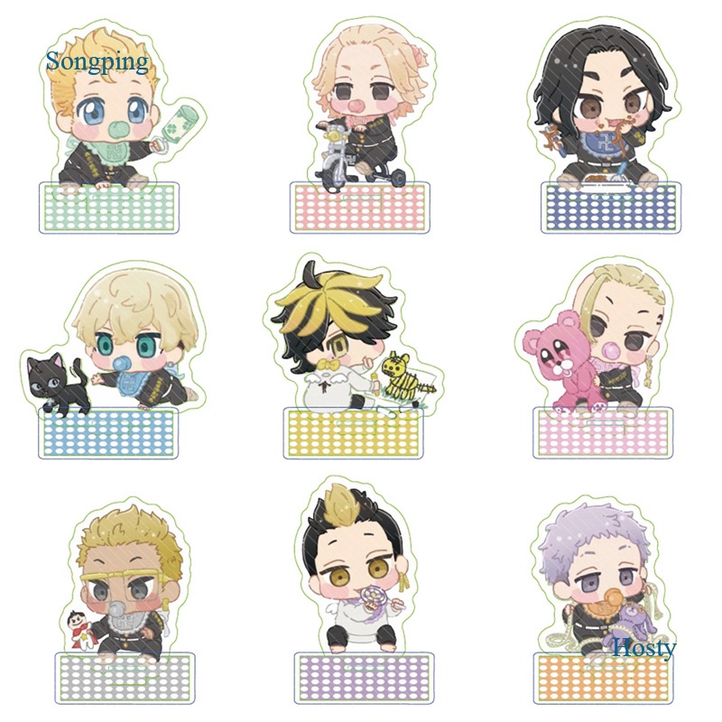 Mô Hình Nhân Vật Manjiro Ken Takemichi Hinata Atsushi Chibi Phim Anime