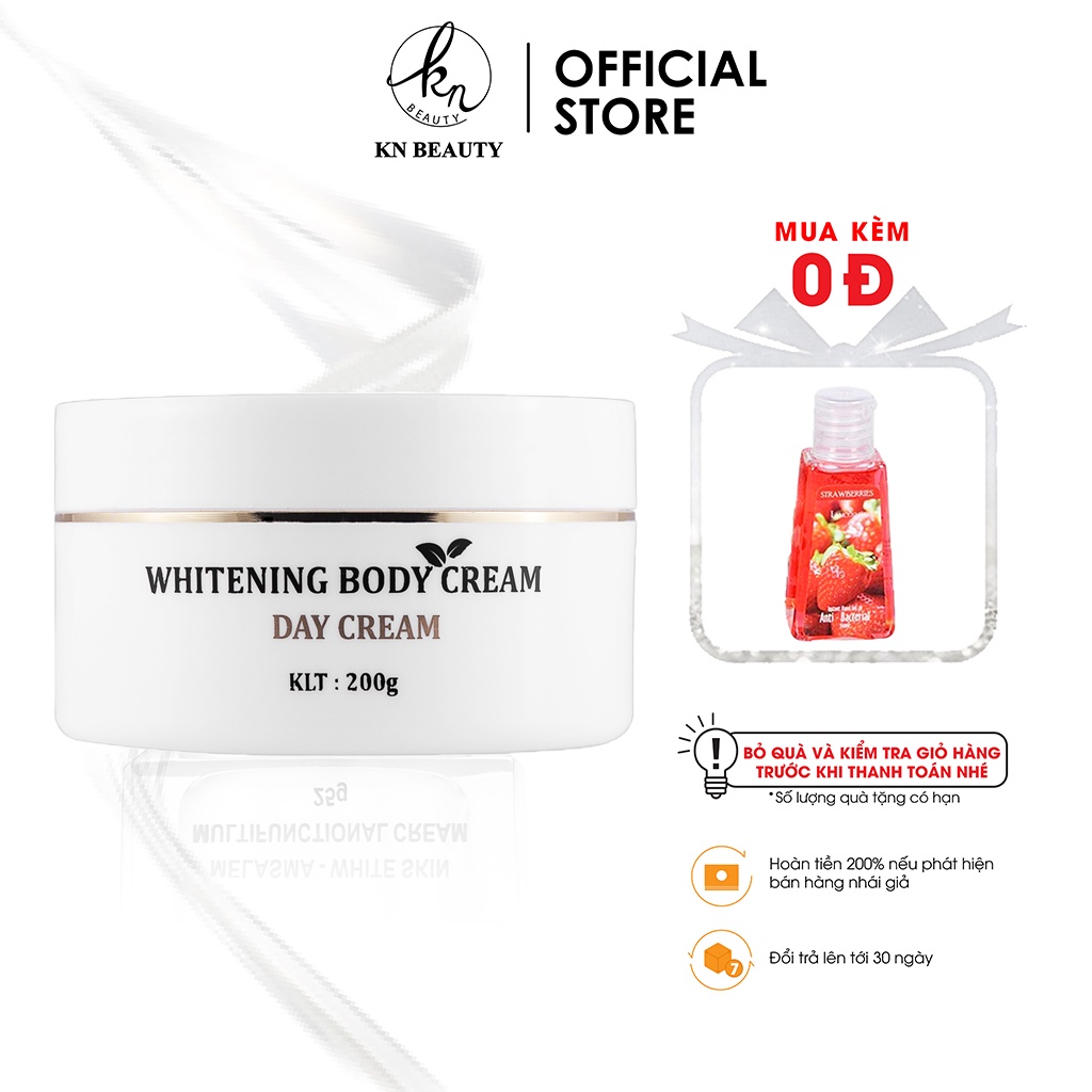 &lt;Nhận quà ngay&gt; Kem Dưỡng Da Body tinh chất Bơ Kn Beauty 200gr