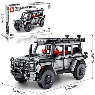 （CÓ SẴN）Đồ chơi lắp ráp mô hinh TECHINIC SY 8790 Xe địa hình Off-Road