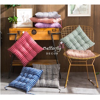 Nệm ngồi CARO kiểu Nhật xinh xắn kích thước 40*40cm