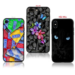 Ốp iphone - ốp lưng - m106 durex - hắc miu - nice 02