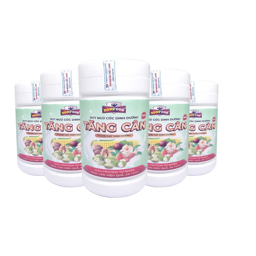 Ngũ cốc tăng cân domfood 17 loại hạt 600g