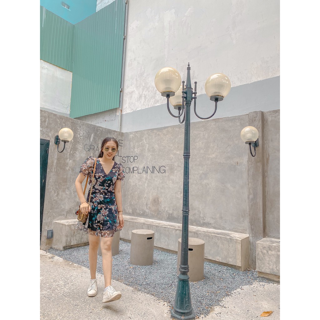 Đầm bigsize hoa Maris DA0032  - Tú Mỡ - đầm cho người béo mập 50-95KG - Mặc đi tiệc, đi chơi hoặc dạo phố | BigBuy360 - bigbuy360.vn