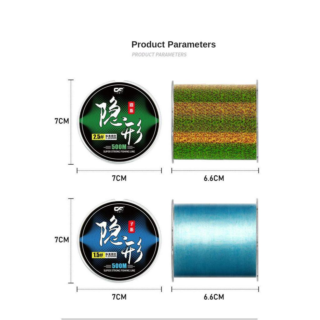 Cuộn Dây Câu Cá 500m Chất Lượng Cao