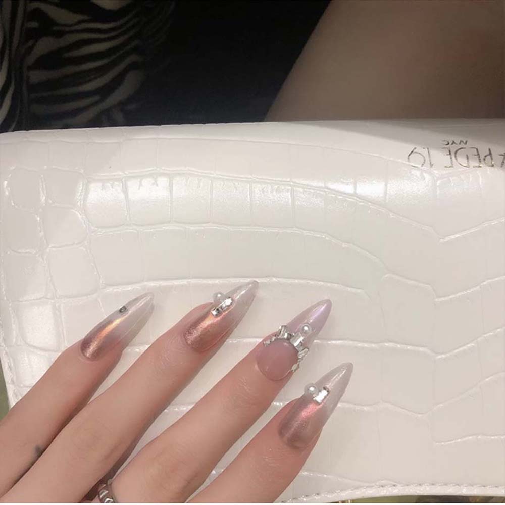 Set 50 Phụ Kiện Trang Trí Móng Tay Nghệ Thuật Độc Đáo Cho Nữ