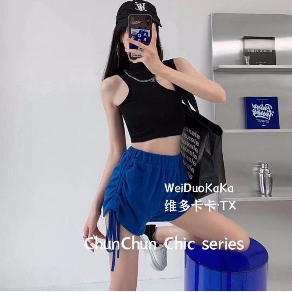 Áo Hai Dây Có Đệm Ngực Thiết Kế Độc Đáo Thời Trang Mùa Hè Quyến Rũ Cho Nữ