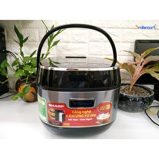 Nồi cơm điện cao tần Sharp KS-IH191V BK, dung tích 1.8L, màu đen - Bảo hành chính hãng 12 tháng