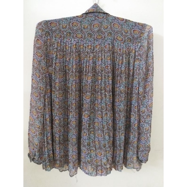 Áo voan xếp li toàn bộ free size thanh lý