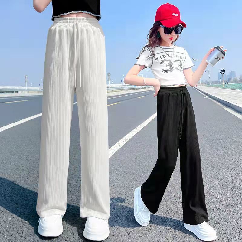 Quần Dài Dáng Ôm Ống Đứng Mỏng Thời Trang Mùa Xuân Cỡ Lớn Cho Nữ