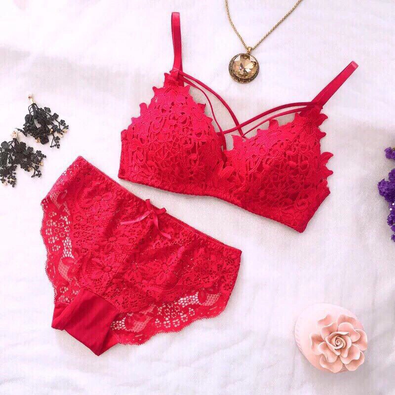 Bộ Đồ Lót Ren Đan Dây Nữ LR01 | BigBuy360 - bigbuy360.vn