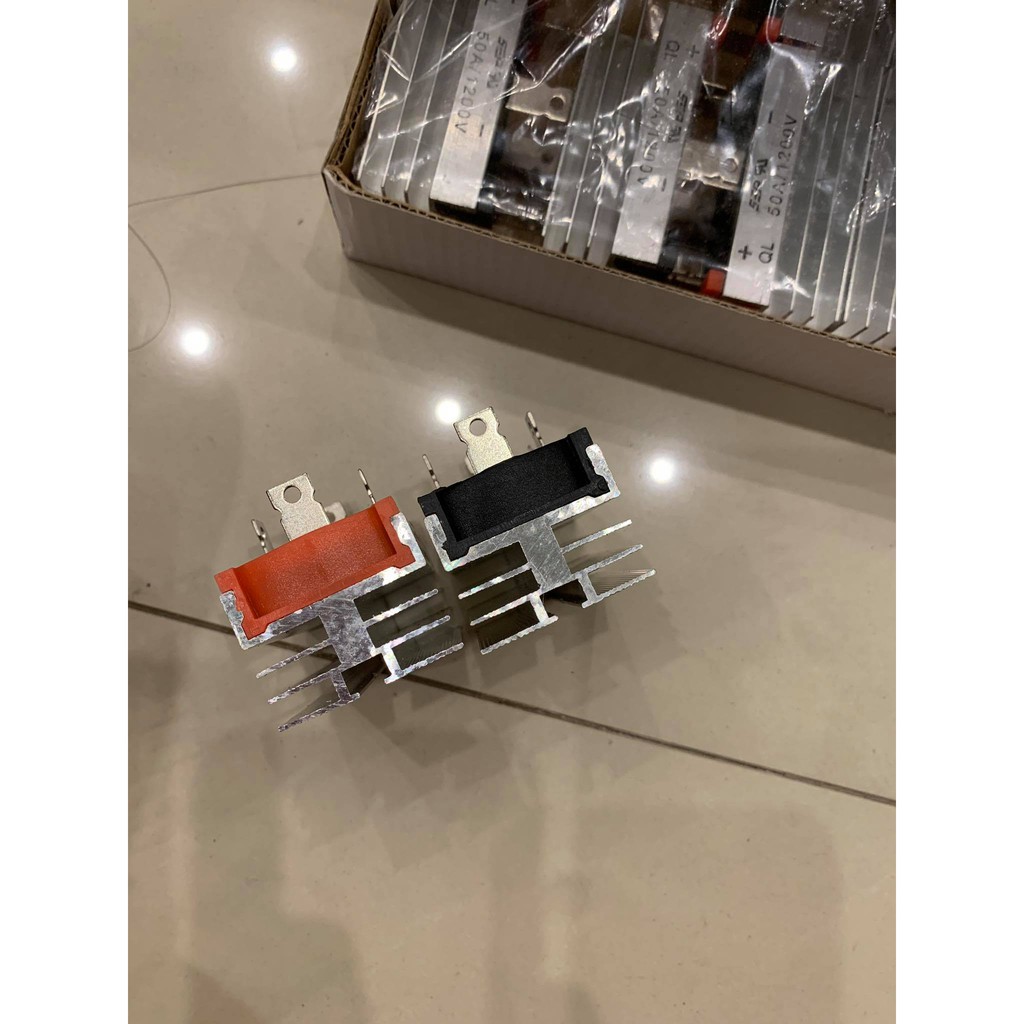 [DIODE] Đi-ốt cầu chỉnh lưu 2 pha 50A 1200V