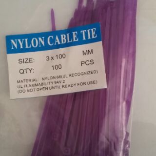 Bịt 100 sợi dây rút nhựa (3 x 100) mm