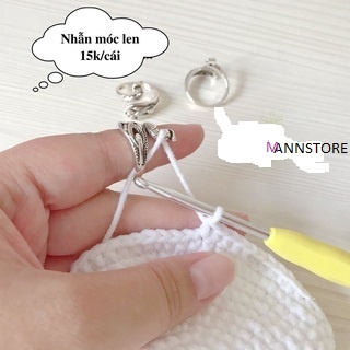 Nhẫn Cong dung de moc len