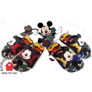 Dép mickey siêu nhẹ size 25-36 thái lan.