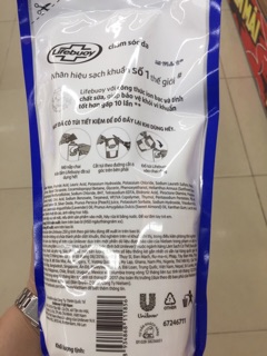 Sữa tắm Lifebuoy túi 850g (833ml)
