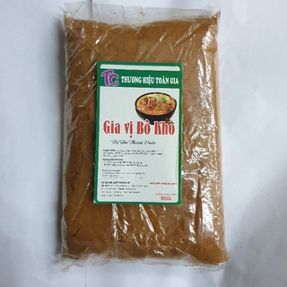 Gia vị bò kho toàn gia.500g