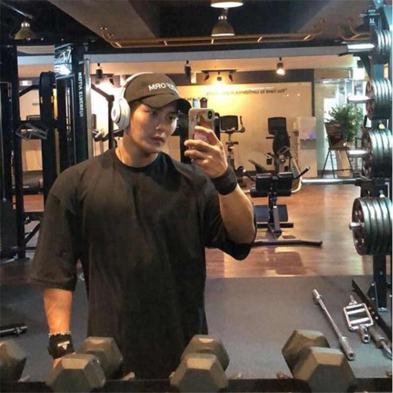 Áo Thun Nam Tay Ngắn Cổ Tròn Có In Hình Thời Trang Phong Cách