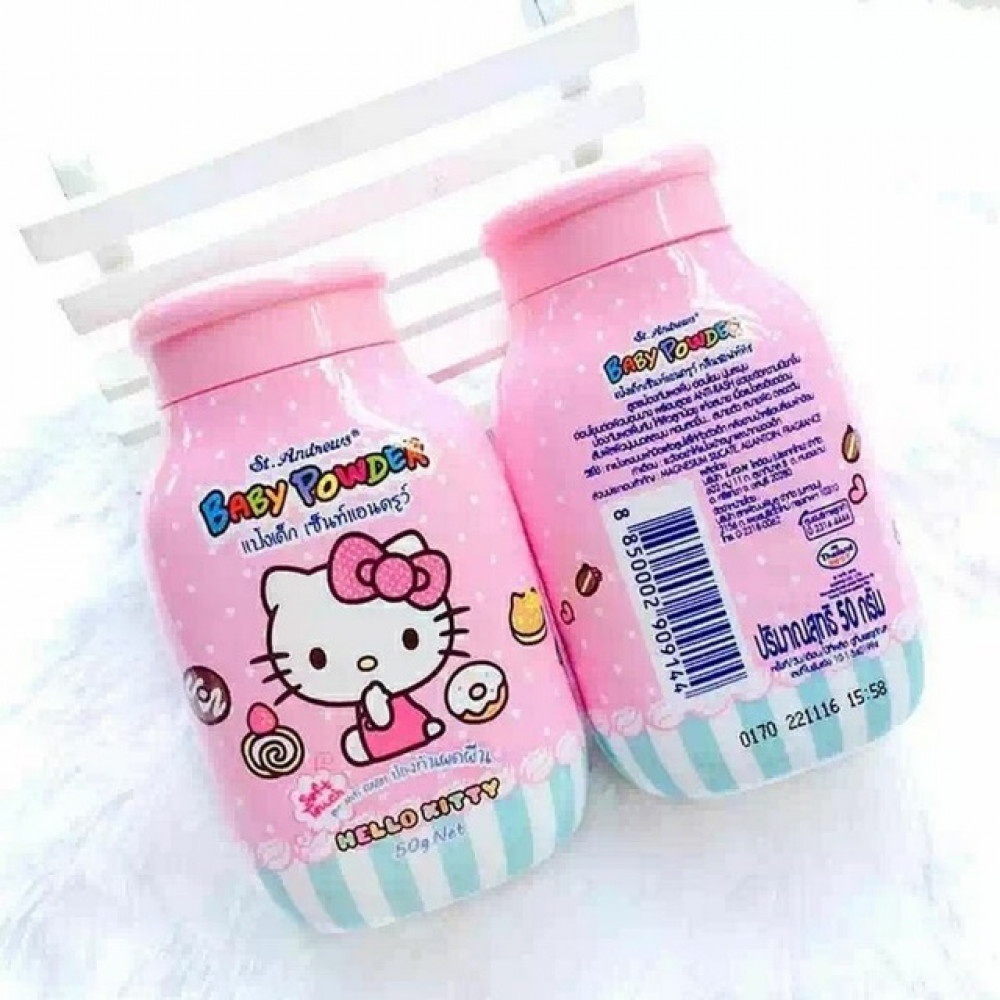 Phấn rôm trẻ em St. Andrews Hello Kitty Thái Lan