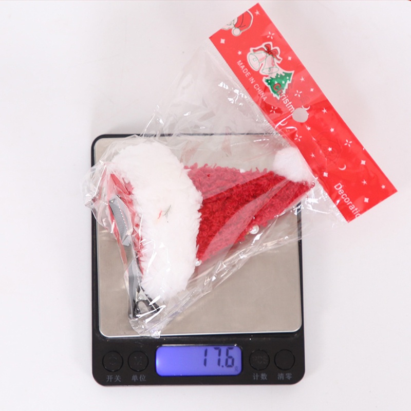 Kẹp Tóc Hình Ông Già Noel / Người Tuyết / Nai Sừng Tấm Hoạt Hình Bằng Kim Loại Dễ Thương Dành Cho Bạn Nữ