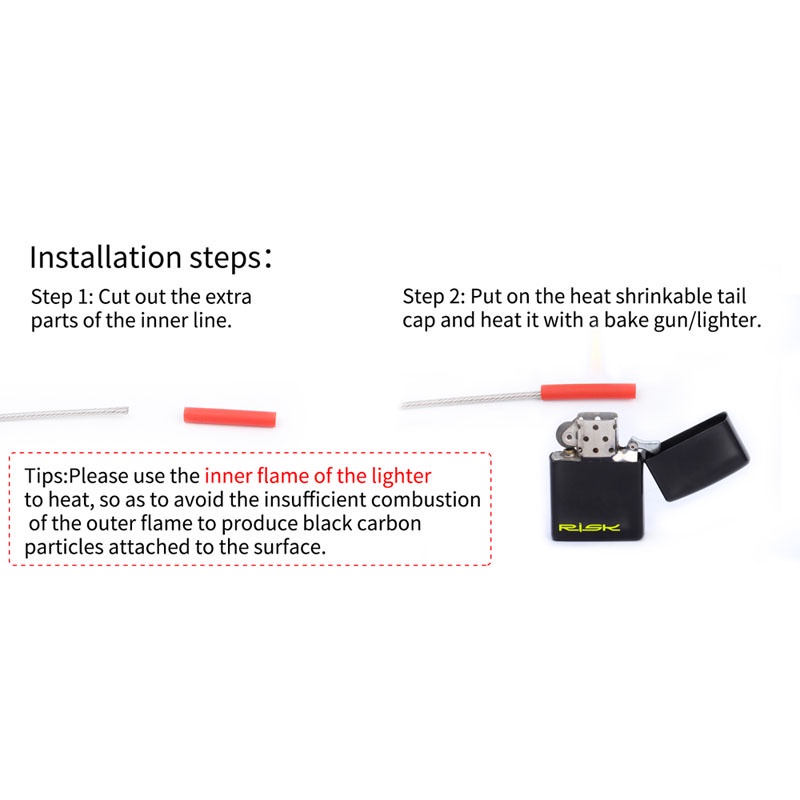 Nắp Đậy Dây Cáp Phanh Bên Trong Cho Xe Đạp Leo Núi