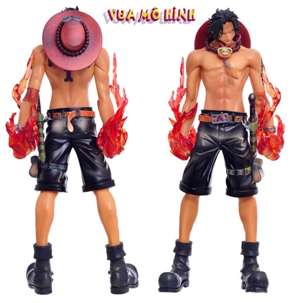 Mô hình One Piece - Figure One piece ACE hỏa quyền full option cao 25cm full BOX