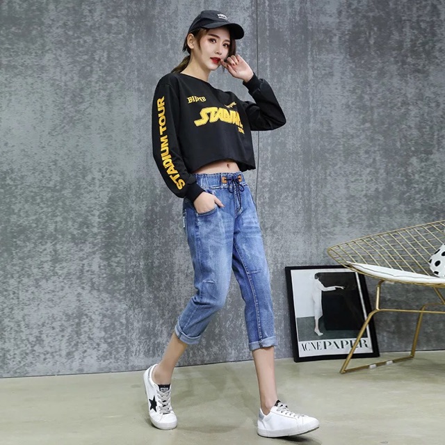 Thanh lý Quần jean lửng mùa hè