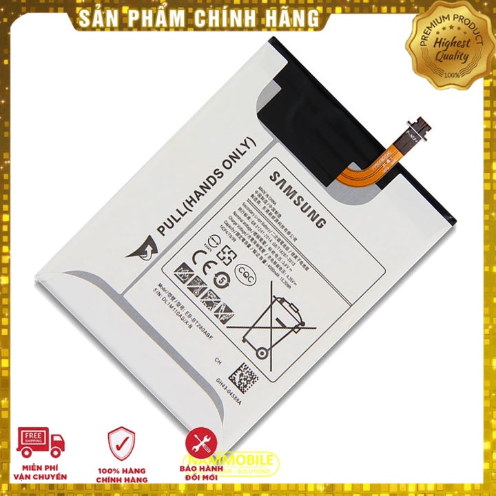 Pin Samsung Galaxy TAB A 7.0, T285, T280 EB-BT280ABE 4000mAh Zin + Tặng Keo dán Pin + FreeShip