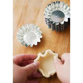 Khuôn tart nhôm làm bánh sử dụng nhiều lần