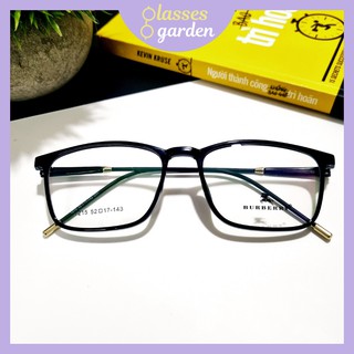Gọng kính cận kim loại bọc nhựa dáng mảnh Glasses Garden 1215  thời trang nam nữ- Có lắp mắt theo yêu cầu