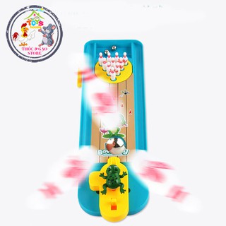 Bộ đồ chơi Ếch bàn bowling