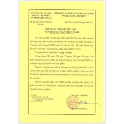 COMBOR 4 ỐNG NỨA THỊT CHUA TRƯỜNG FOODS ĐẶC SẢN VIỆT MIỀN ĐẤT TỔ PHÚ THỌ | BigBuy360 - bigbuy360.vn