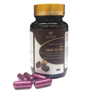 VIÊN HÀNH TỎI ĐEN HEALTH MORE HỘP 60v
