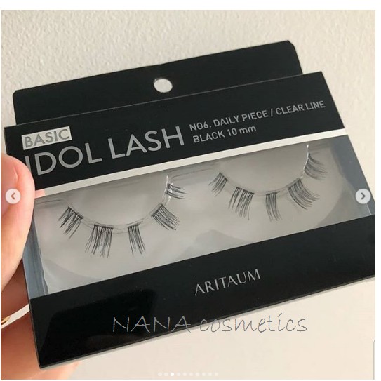 Bộ Lông Mi Giả Aritaum Idol Lash Basic (gồm mi + keo dán)