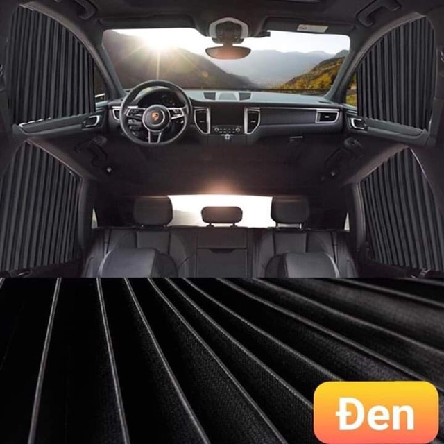 Rèm Cửa Ô Tô Vải Che Nắng Có Gắn Nam Châm – Bộ 4 Rèm 4.6 106 Đánh Giá 327 Đã Bán T