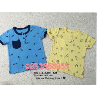 Chương trình sale 30% - Lullaby - Áo bổ nẹp bé trai