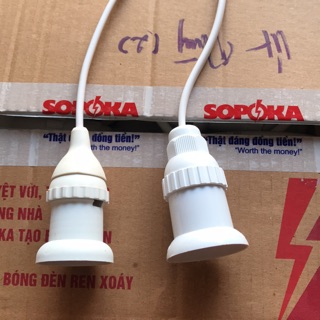 Đui đèn chống nước Sopoka