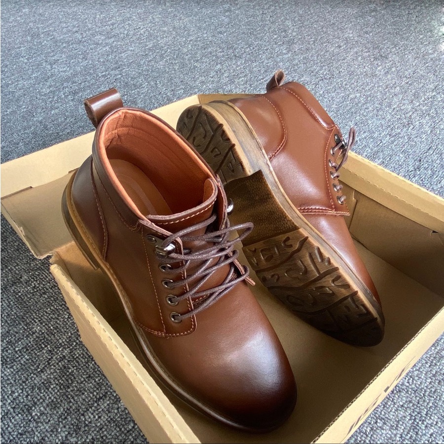 Giày da Nam Cổ Cao Thời Trang Sang Trọng