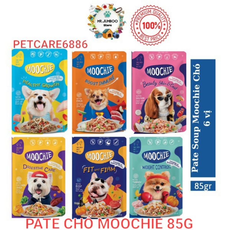 pate chó Moochie 85g nhập khẩu Thái Lan