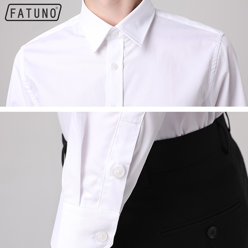 Sơ mi nam dài tay cao cấp GẤP HỘP vải cotton mát chống nhăn