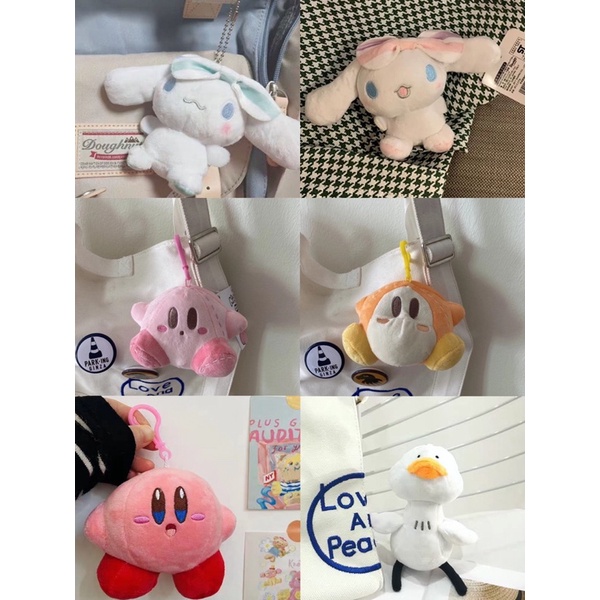 Móc khoá thú bông dễ thương siêu bự 2023