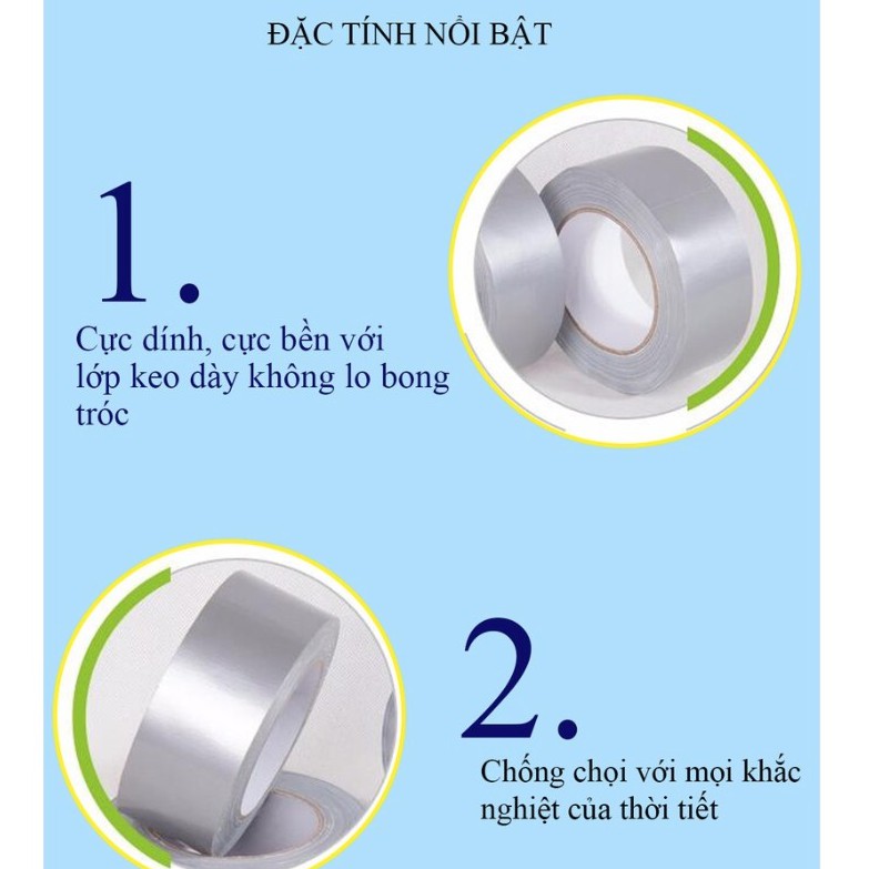 HOT [FREESHIP❤️] BĂNG KEO SIÊU DÍNH CHỐNG THẤM NƯỚC VÀ CHỊU NHIỆT NHẬT BẢN