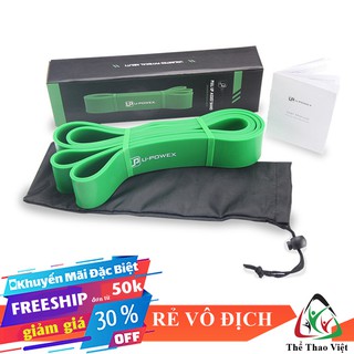 🎁 Dây power band tập gym U-Powex 50 – 125 LB ⚡FREESHIP⚡ dây đàn hồi màu xanh lá