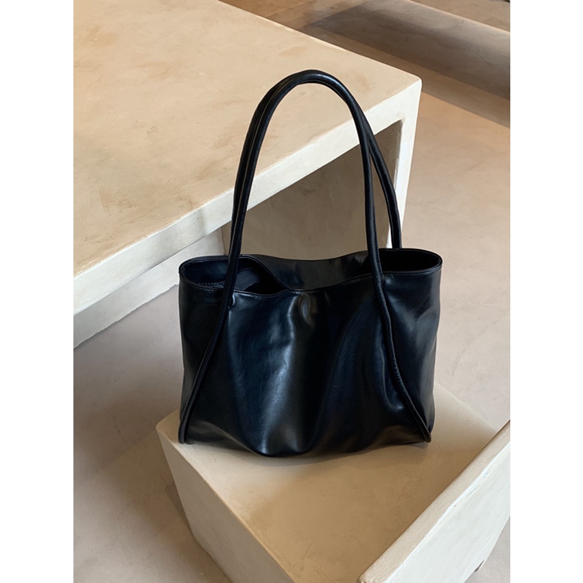 Niche Túi Xách Tote Một Vai Đa Năng Thiết Kế Đơn Giản