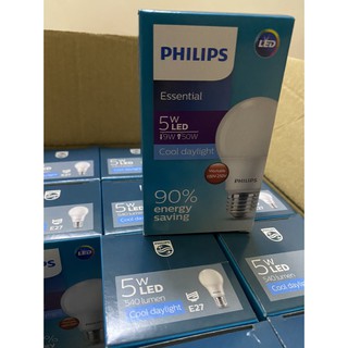 Combo 3 Bóng ESS Led Bulb Philips 3W E27 3000/6500K 230V