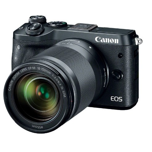 Máy Ảnh Canon EOS M6 + 18-150mm IS STM- Chính Hãng
