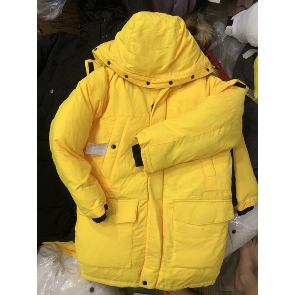 Áo parka phao unisex dày ấm hàng xuất hàn