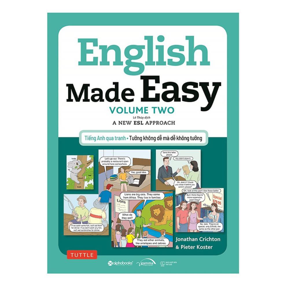 Sách - English made easy - tiếng Anh qua tranh volume 2 [AlphaBooks]