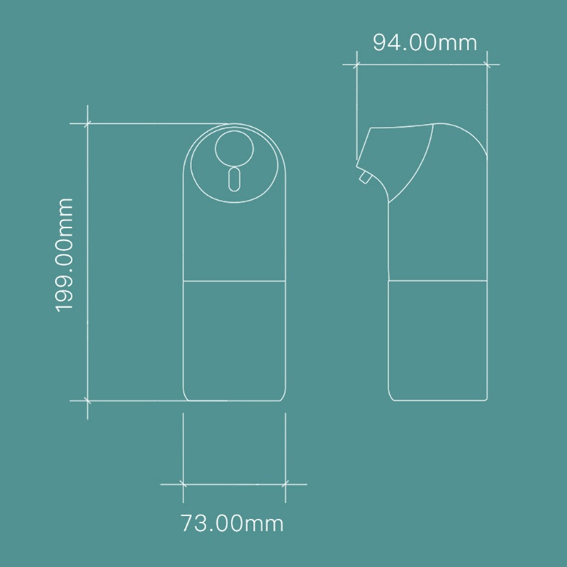 Bình Đựng Xà Phòng Rửa Tay 320ML Cảm Biến Thông Minh
