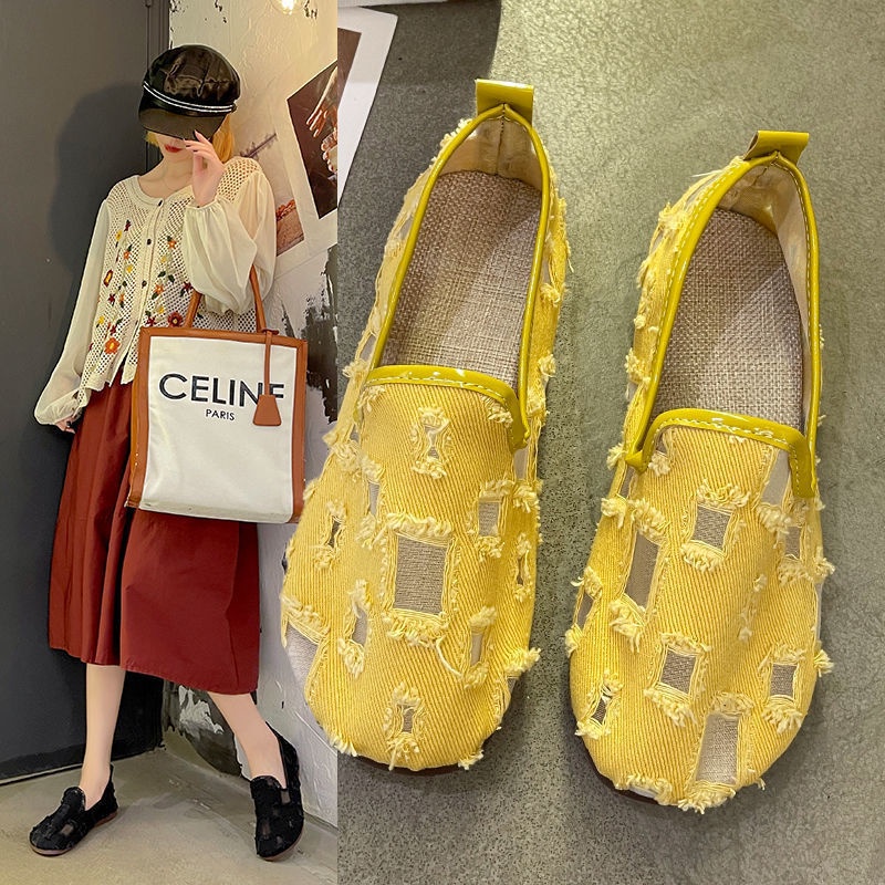 Giày Lười Đế Mềm Thời Trang Cho Nữ